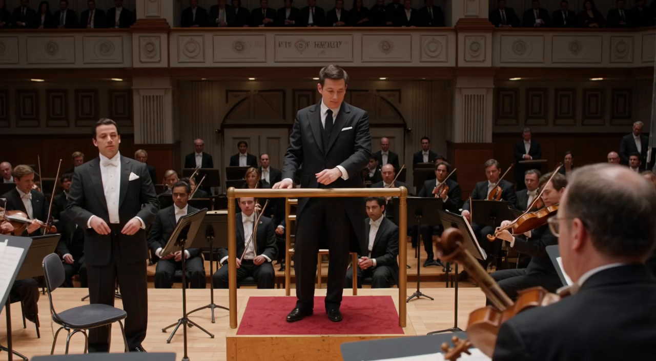 conductor-podium